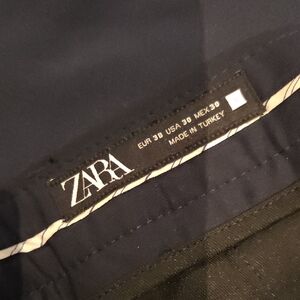 Zara Men's Dress Pants - Navy